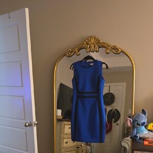 Calvin Klein Vibrant Blue Mini Dress